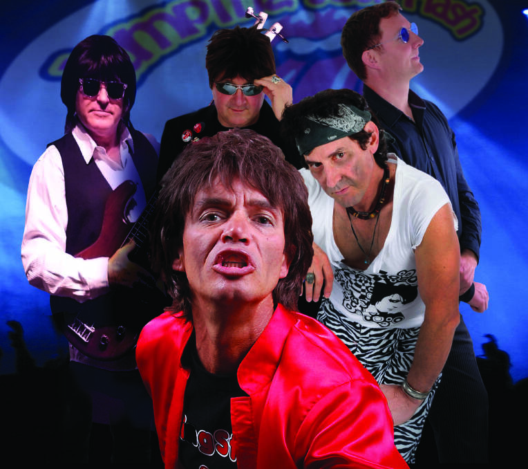 Rolling Stones tribute band, Jumping Jack Flash. Photo is supplied.