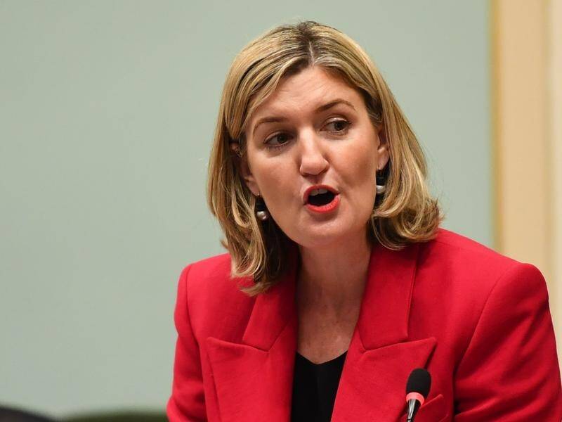 Minister Shannon Fentiman said the bill embodies a shift in understanding of domestic violence. (Jono Searle/AAP PHOTOS)