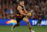 Jake Soligo has the attributes to be among the competition's top midfielders, says Matt Crouch. (Matt Turner/AAP PHOTOS)