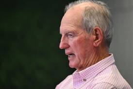 Souths want to ensure they have Wayne Bennett on board for the 2025 season by the end of May. (Dave Hunt/AAP PHOTOS)