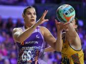 Netball star Donnell Wallam has been surprisingly sacked by the Queensland Firebirds. Photo: Jono Searle/AAP PHOTOS