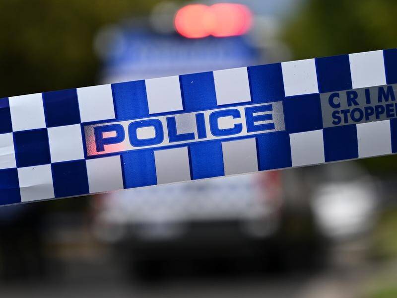 A man has been arrested in Sydney's CBD after he reportedly tried to sell police officers an app. (Joel Carrett/AAP PHOTOS)